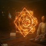 Marvel's DOCTOR STRANGE..L to R: The Ancient One (Tilda Swinton) and Doctor Stephen Strange (Benedict Cumberbatch)..Photo Credit: Film Frame ..©2016 Marvel. All Rights Reserved.